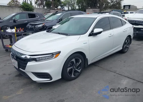 2022 Honda Insight Ex z USA, uszkodzony, nr VIN 19XZE4F57NE010316